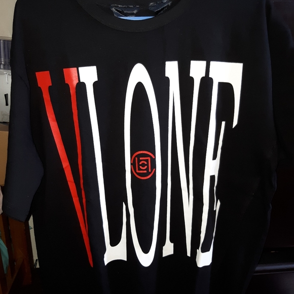 Vlone x clot tee